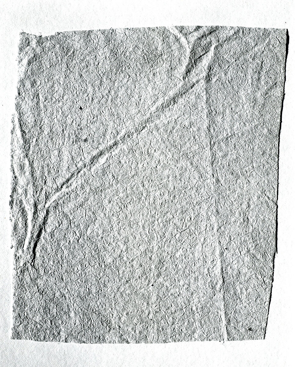 Barkcloth Fragment (Kapa), Barkcloth, pigment, Hawai'i 