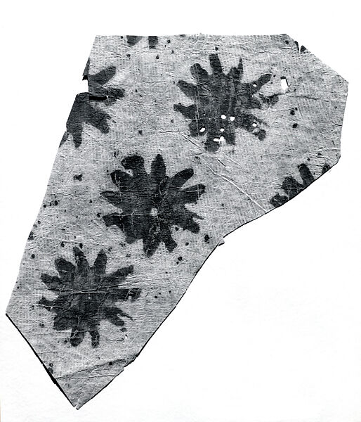 Barkcloth Fragment (Kapa), Barkcloth, pigment, Hawai'i 