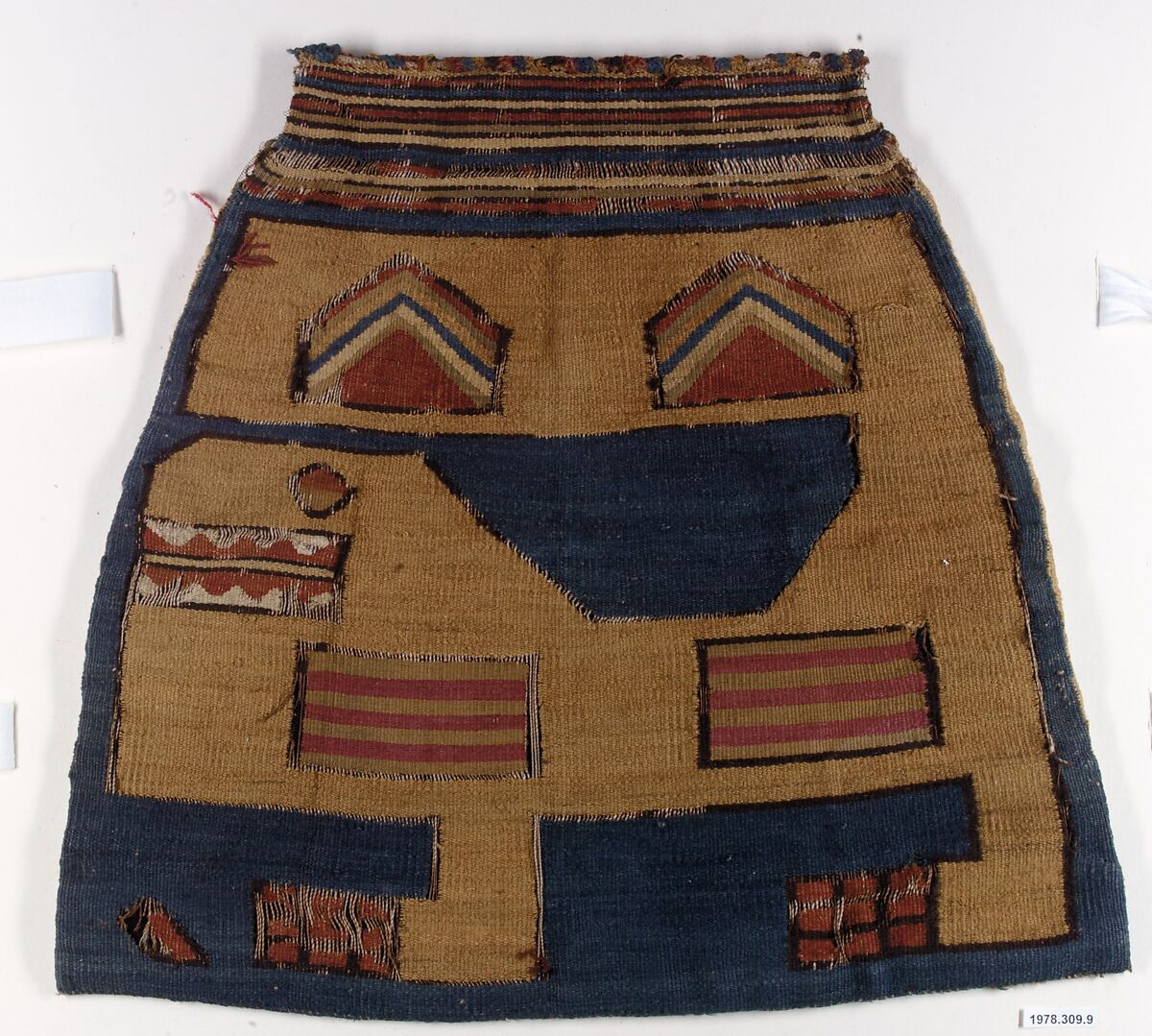 Tapestry Bag, Camelid hair, cotton (warp, cotton; weft, wool), Nasca 