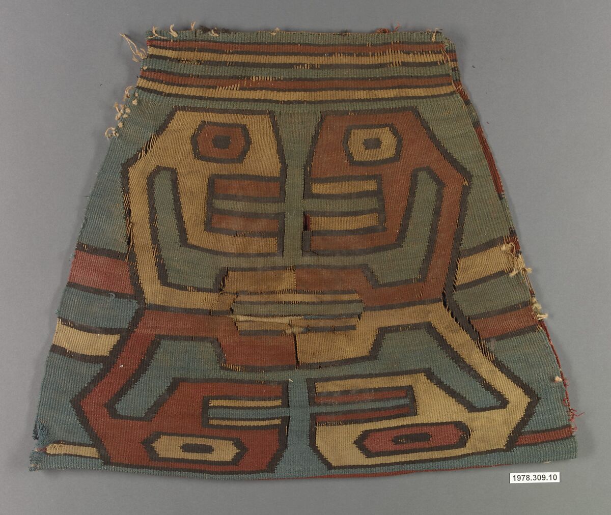 Bag, Camelid hair, cotton, Nasca 