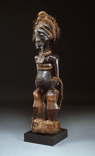 Nkishi (community power figure), Songye artist and nganga (ritual specialist), Wood, copper, brass, iron, fiber, snakeskin, leather, fur, feathers, mud, resin, Songye peoples