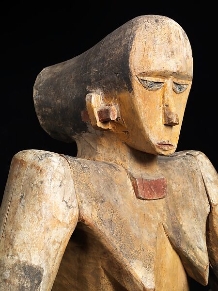 Dilukai (gable figure), Belauan artist, Wood, paint, Belauan peoples
