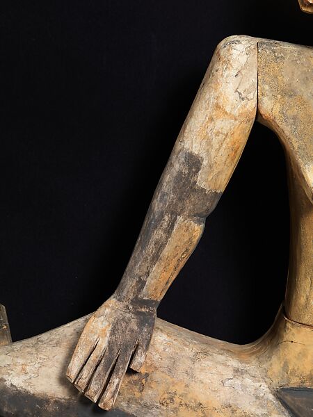 Dilukai (gable figure), Belauan artist, Wood, paint, Belauan peoples