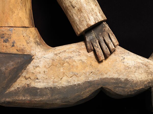 Dilukai (gable figure), Belauan artist, Wood, paint, Belauan peoples