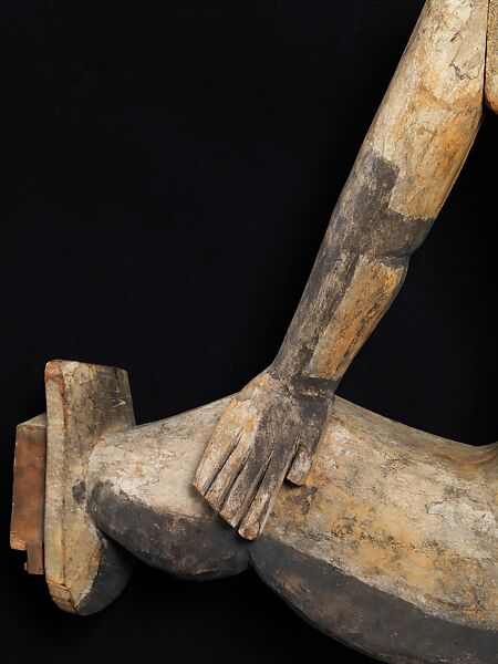 Dilukai (gable figure), Belauan artist, Wood, paint, Belauan peoples