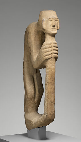 Agricultural deity with digging stick