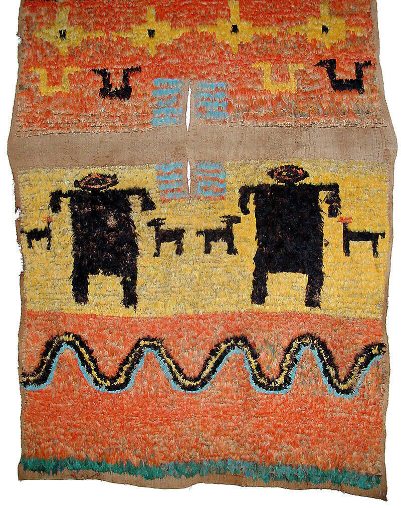 Feathered Tabard, Cotton, feathers, Inca