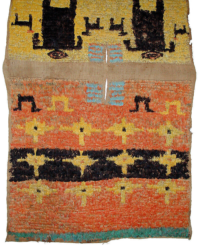 Feathered Tabard, Cotton, feathers, Inca