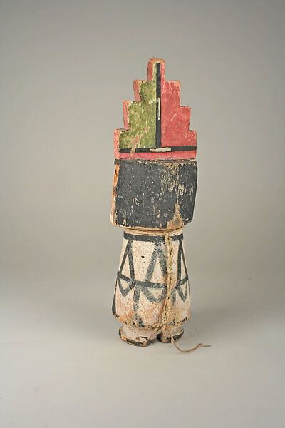 Katsina (Shalako Mana), Wood, paint, Hopi