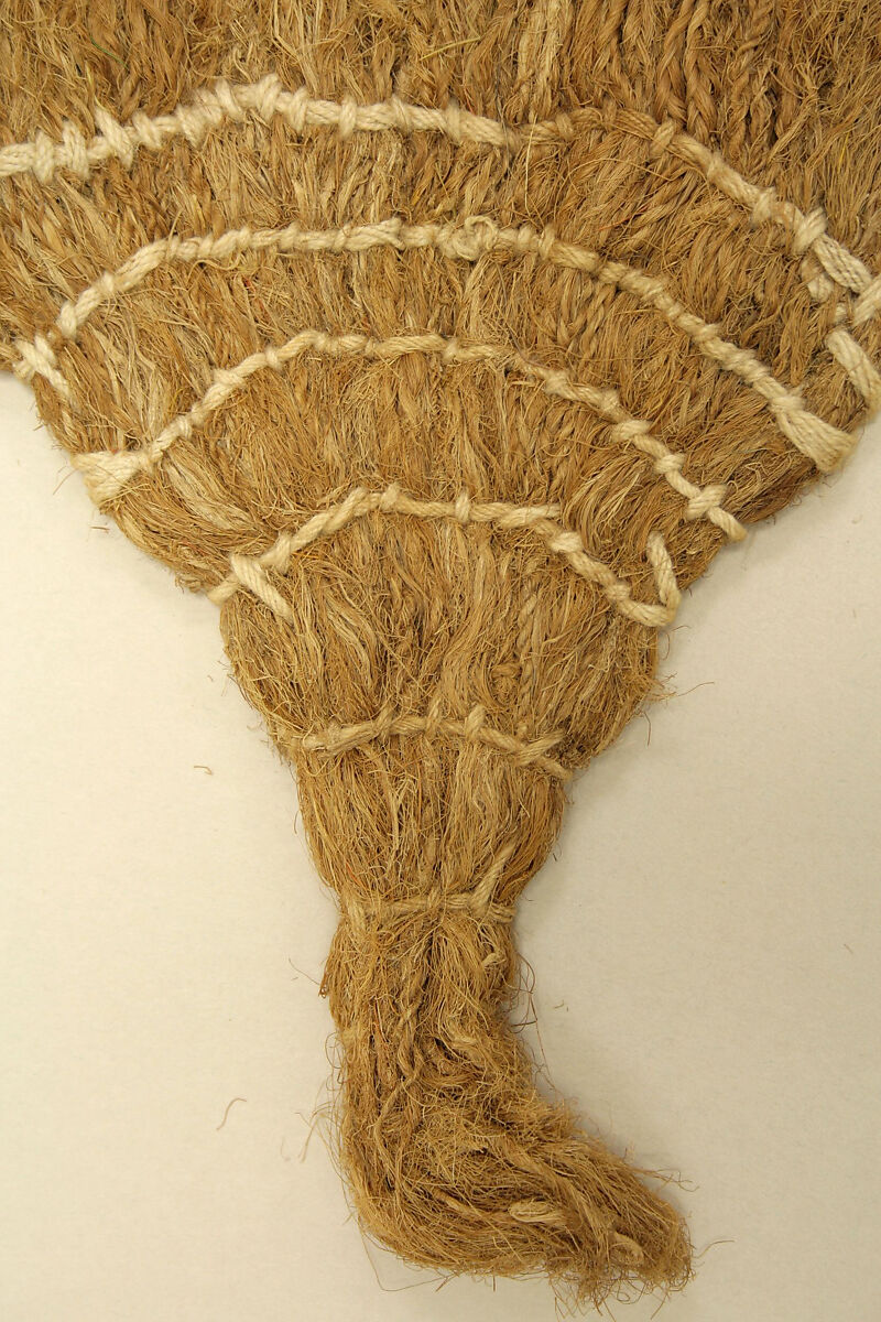Feathered Ornament, Feathers, vegetable fiber, cotton, Central or south coast (?)