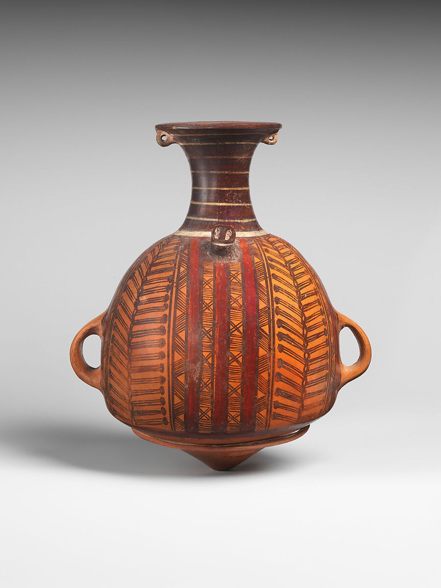 Urpu (jar), Inca artist(s), Ceramic, slip, Inca 