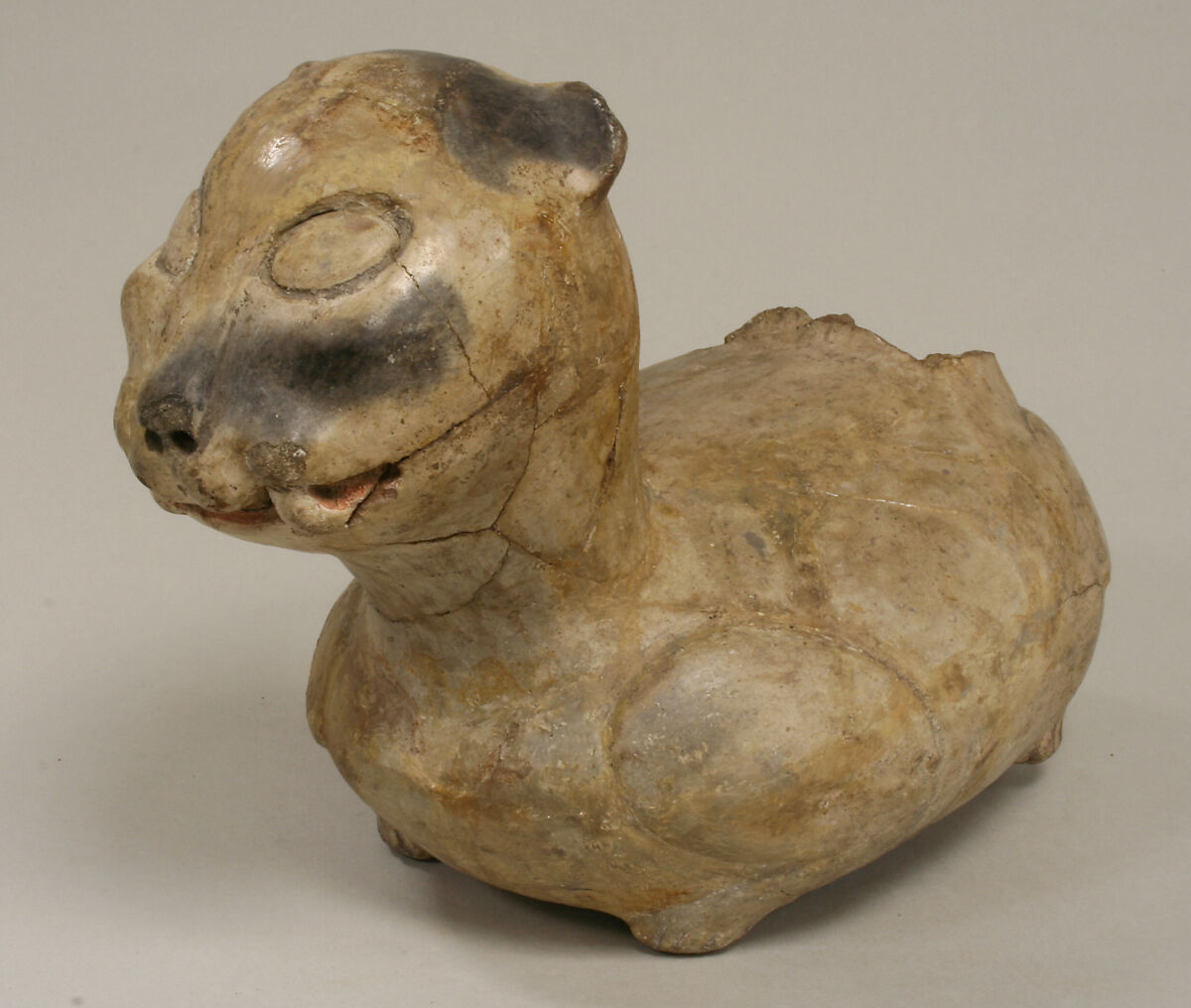 Cat Vessel, Ceramic, Olmec (?) 