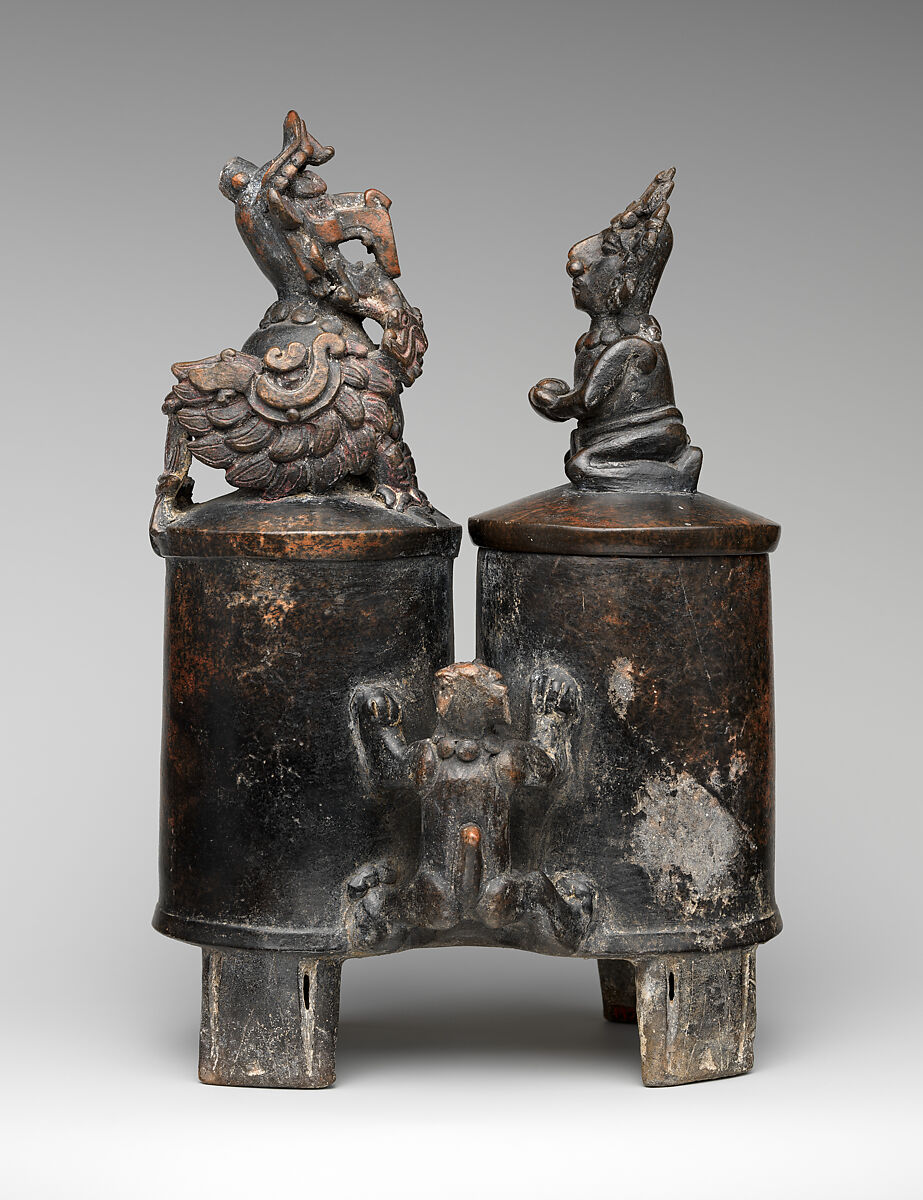 Whistling vessel, Maya artist, Ceramic, Maya 