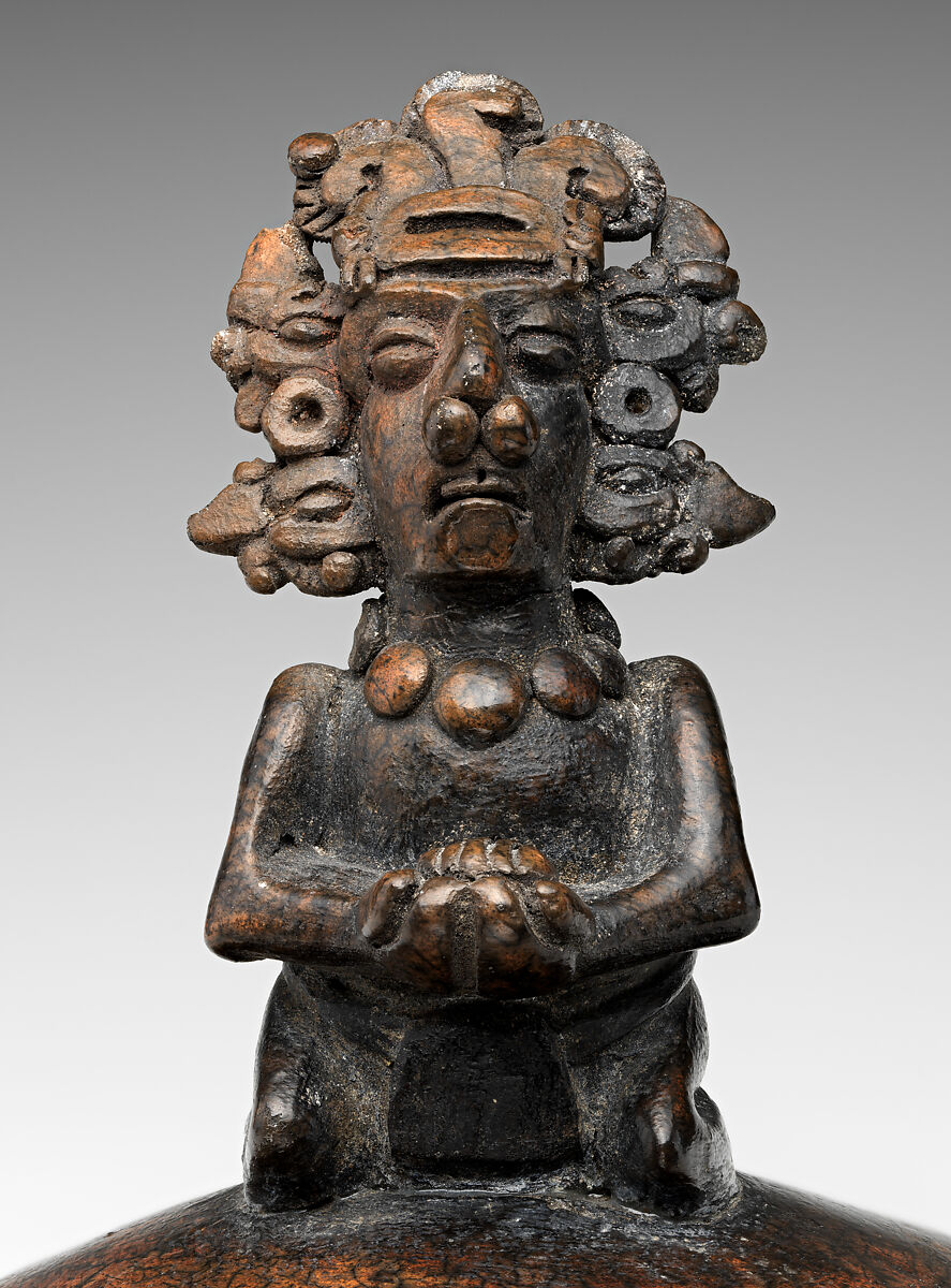 Whistling vessel, Maya artist(s), Ceramic, Maya