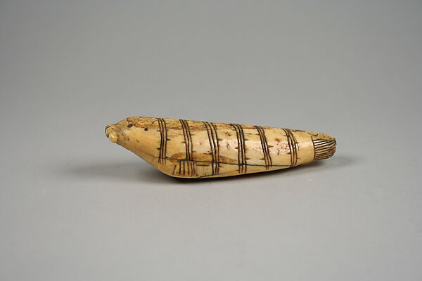 Walrus Toggle, Bone, Inuit 