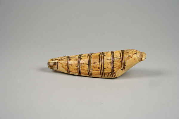 Walrus Toggle, Bone, Inuit