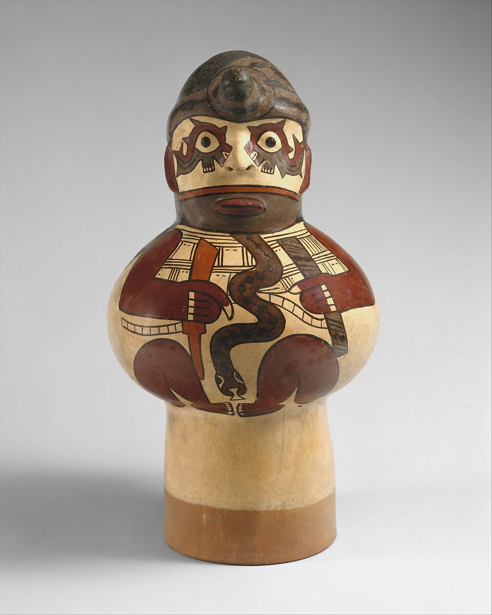 Drum, Nasca artist(s), Ceramic, slip, Nasca 