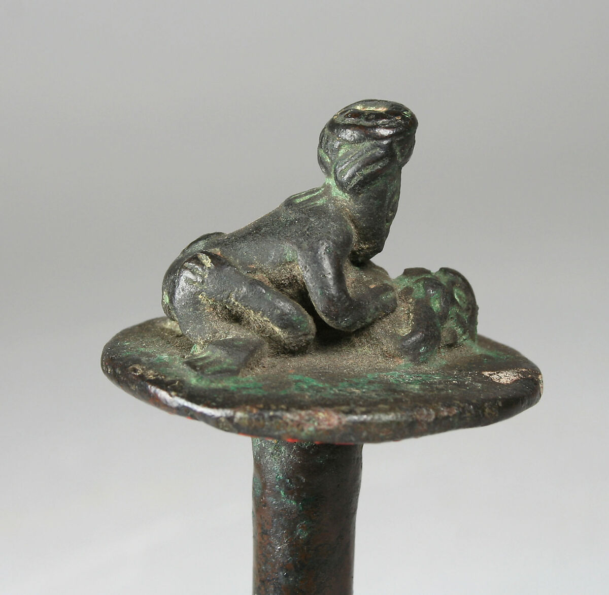 Copper Knife with Figure Handle, Copper, Inca