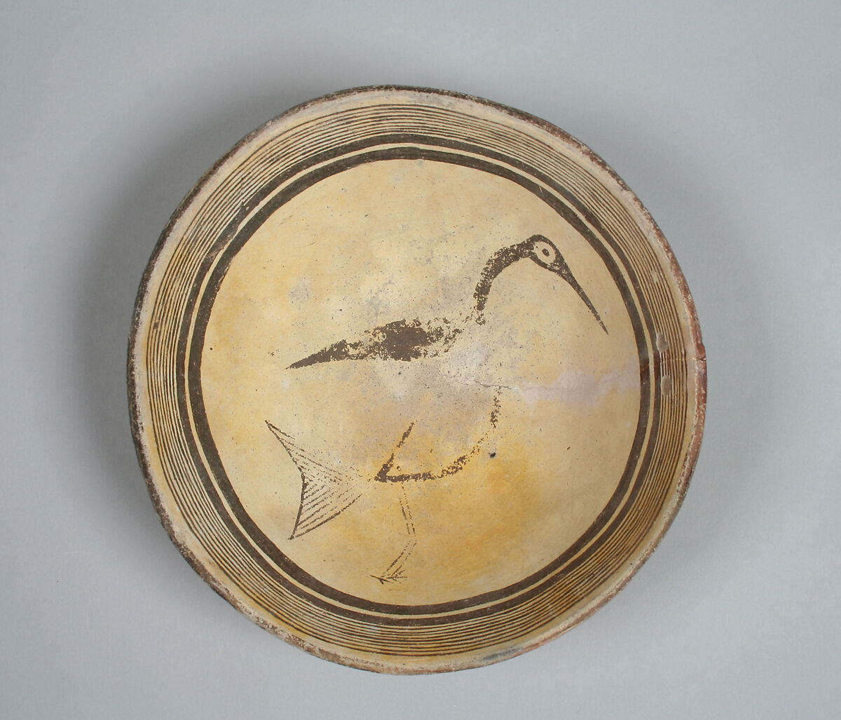 Bowl, Ceramic,  pigment, Mimbres 