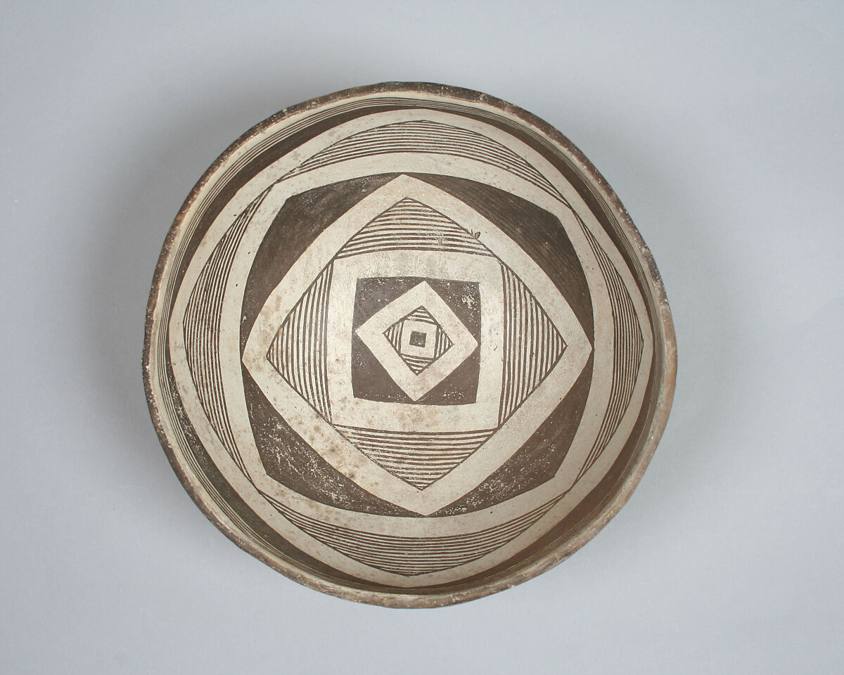 Bowl, Ceramic, pigment, Mimbres 