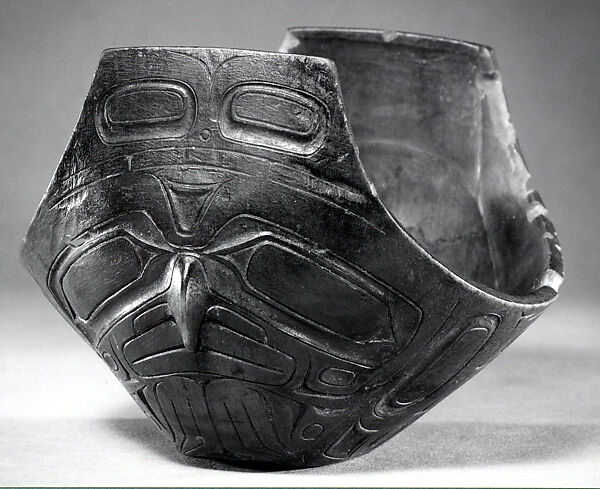 Bowl, Horn, Haida 