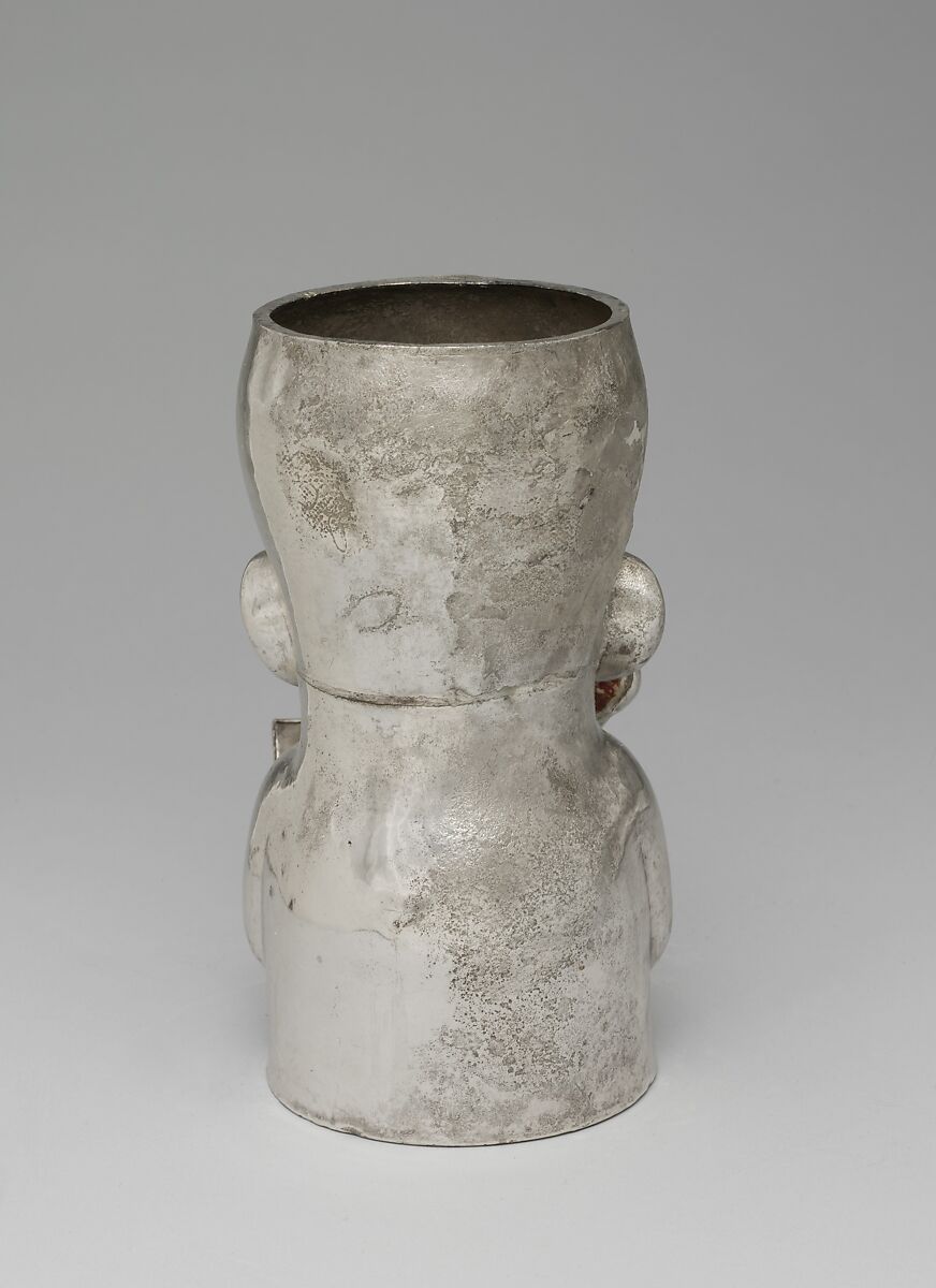 Warrior vessel, Chimú artist(s), Silver, Chimú
