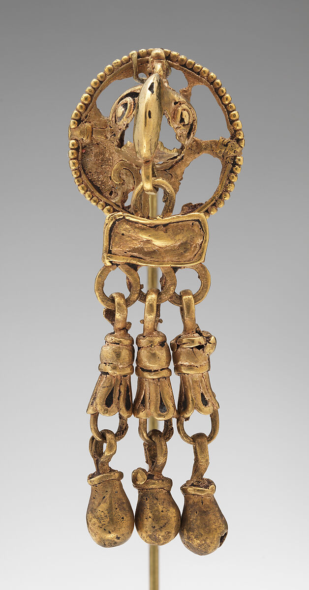 Eagle ornaments, Mexica or Mixtec (Ñuu Savi) artists, Gold, Mexica (Aztec)