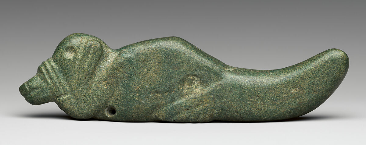 Coatimundi Pendant, Quartz, feldspar, Colima