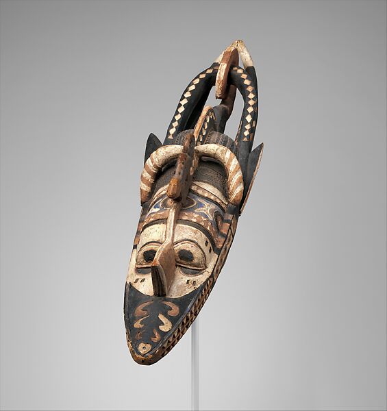 Banda mask, Nalu artist, Wood, paint, Nalu peoples