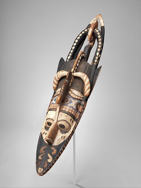 Banda mask, Nalu artist, Wood, paint, Nalu peoples