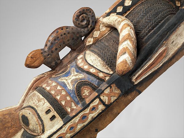 Banda mask, Nalu artist, Wood, paint, Nalu peoples