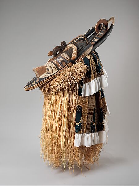 Banda mask, Nalu artist, Wood, paint, Nalu peoples