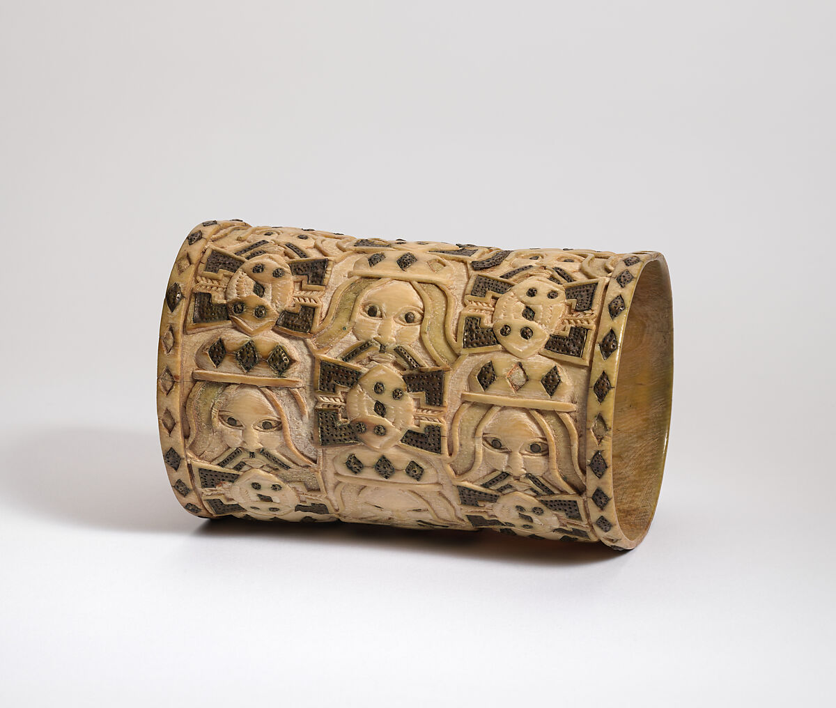 Bracelet, Ivory, copper (?), Edo peoples 