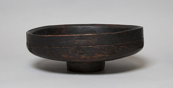 Multi-Lidded Vessel, Wood, Lozi peoples