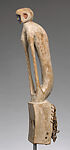 Imina omono (white monkey face mask), Dogon artist, Wood, fiber, pigment, Dogon peoples