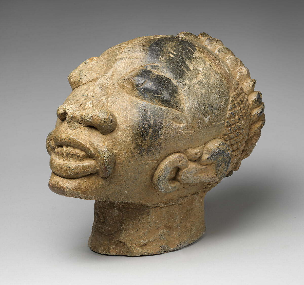 Head, Temne or Bullom artist(s), Steatite, Temne or Bullom