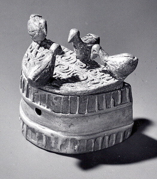 Gold Dust Box (abamphruwa), Brass, Akan peoples, Asante