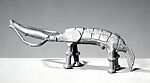 Elephant gold weight, Akan artist, Brass, Akan artist