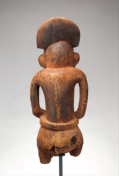 Architectural Element: Female, Wood, Bamum