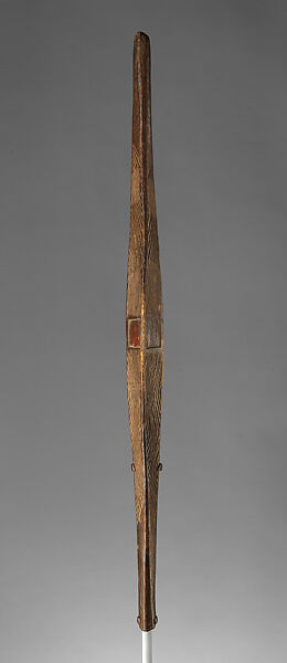 Parrying Shield, Aboriginal artist, Wood, Lower Murray River region
