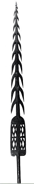 Spear, Wood, Asmat people