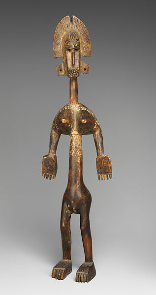 Figure: Female  (Nyeleni), Wood, Bamana peoples 