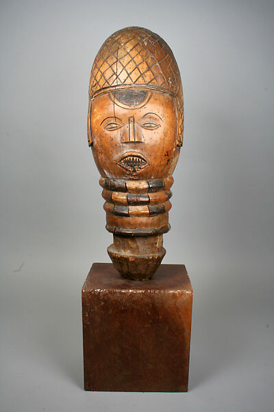 Headdress, Wood, Kuyu peoples 