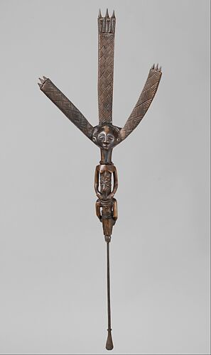 Ceremonial Bowstand: Female Figure