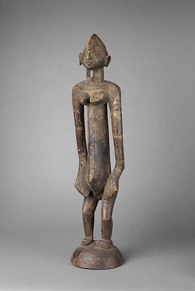Figure: Female (Nyeleni), Wood, Bamana peoples 