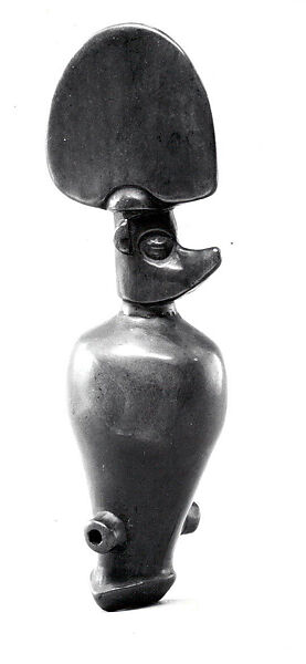 Figurative Whistle (Ndemba), Wood, Yaka peoples 