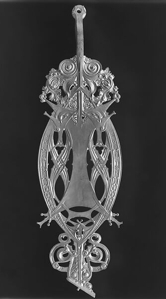 Baluster from the Guaranty Building, Buffalo, New York, Designed by Louis Henry Sullivan (American, Boston, Massachusetts 1856–1924 Chicago, Illinois), Bronze-plated cast iron, American 