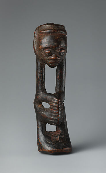 Figure, Wood, kaolin (?), Luluwa peoples