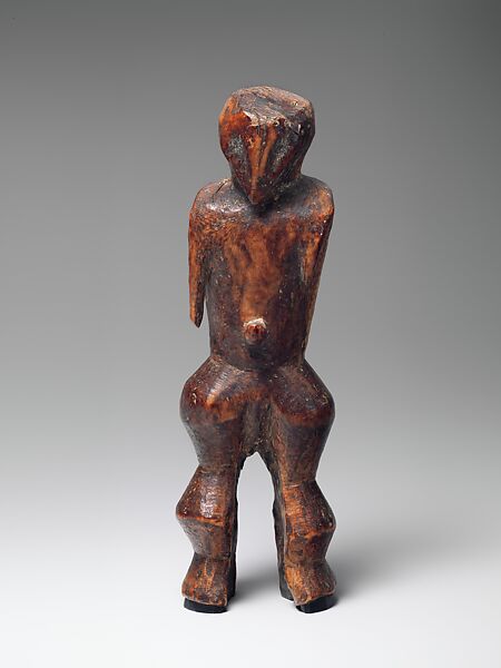 Figure: Male (Bwami), Ivory, Lega peoples 