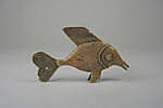Fish gold weight, Akan artist, Brass, Akan artist